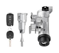 1K0905851B Neiman Interruptor encendido para Golf 5 6 A3 TT Seat Alte Leon | con 1 llave + 1 mando a distancia + 1 cilindro de cerradura Attuatore Serratura Cerradura Encendido1K0905865