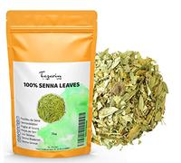 1kg Hojas de Sen Enteras - Potente Purgante, Laxante Natural - Favorece el Tránsito Intestinal y la Limpieza del Colon - Infusión Detox - TazarinLtd