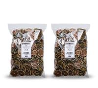 1KG Lima Deshidratada para Cóctel - Fruta Deshidratada sin Azúcar para Coctel, Decoración, Repostería, Navidad, Bebidas - Rodajas de Lima Natural 100% sin Aditivos 2 bolsas 500gr Lima