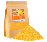 1KG Pellets de Cera de Abeja Amarilla - 100% Pura Pastillas de Cera de Abejas, Aptas para Cosmética Natural y Fabricación de Velas