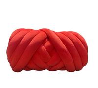 1KG Super Velvet Chunky Yarn Thick Bulky Giant Thread For Hand Knitting DIY Arm Soft Big Blanket Carpet(Red 1KG)
