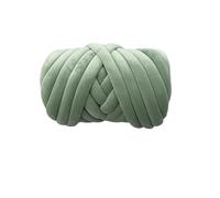 1KG Super Velvet Chunky Yarn Thick Bulky Giant Thread For Hand Knitting DIY Arm Soft Big Blanket Carpet(Light green 1KG)