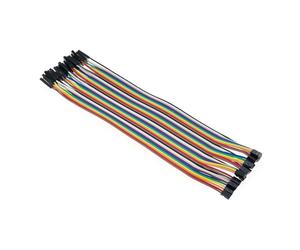 1kit 40 Uds en fila 40P Cable 20cm 2mm interruptor a 2,54mm 2P-1P Cable