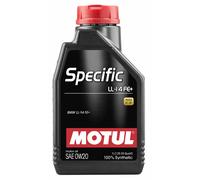 1L Aceite Motor Motul 0W20 Específicos LL-14 Fe + 100% Sintético Acea A1 / B1