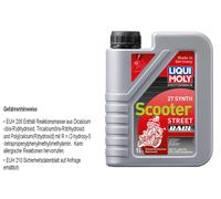 1L Liqui Moly aceite motor Motocicleta 2Takt Synth Scooter Calle Carrera Api TC