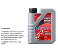 1L LIQUI MOLY aceite motor Motocicleta 2Takt Synth Street Race Api TC Iso L-EGD