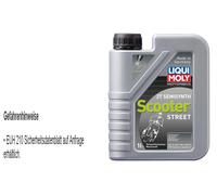 1L LIQUI MOLY Motocicleta aceite motor 2T Semisynth Scooter Street Api TC Tisi