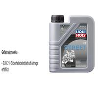 LIQUI MOLY Motorbike 2T Street | 1 L | Aceite de 2 tiempos de motocicleta | 1504