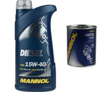 1L MANNOL Aceite Motor SAE 15W-40 DIESEL Limpieza De Motor