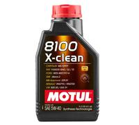 1L Motul aceite motor 8100 X-Clean 5W40 para VW 505 00 505 01MB 229.51 RN0710