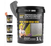 1L Revestimiento Sellador Impermeabilizante Híbrida con Poliuretano Gris