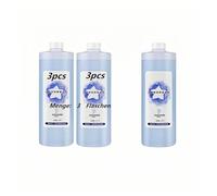 1l solución de limpieza de suelo de gran capacidad. Compatible con ecovacs deebot Solución de limpieza de aspiradoras robóticas t30 pro Omni t30s combo / t30s X2 combo / X1 Turbo X2 / T20 T10 omni.(