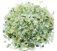 1LB (460 g) Green Prehnite Crystal Circlado Piedras de piedra Piedra Piezas trituradas Piedras en forma irregular