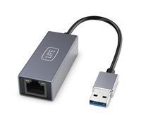 1Life Adaptador de Red USB 3.0 a Ethernet Gigabit 1000Mbps Adaptador USB a Rj45 Giga LAN Tarjeta de Externa para Windos, Mac OS y Linux