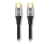 1Life Cable USB-C 100w PD 10Gbps 4K 1,5m Negro