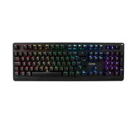1Life gkb: Mekan RGB PT - Mechanical Gaming Keyboard, X Red Switch, PT Layout, RGB Rainbow Backlighting, USB-Type A Cable, 24 Anti-Ghosting Keys, for PC/Windows