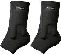 1Lifeonearth Tobilleras acolchadas para patinaje sobre hielo, mangas acolchadas utilizadas para reducir el dolor de tobillo durante el patinaje sobre hielo y hockey (par)