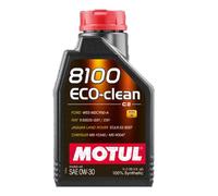 1LT Aceite De Motor Motul 8100 Eco-Clean 0W-30 100% Sintético Acea C2