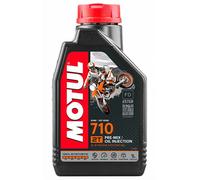 1Lt Aceite Mezcla Moto Scooter Motul 710 2T 100% Sintético Éster SYNTHETIC ESTER