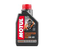 1Lt Aceite Motor Lubricante MOTUL 100% Sintético Scooter Power 4T SAE 5W40 Ma