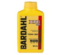 1Lt Aceite Sintético Moto 4T Bardahl XTC C60 10w30 Jaso MA2 Fullereno Polar Más