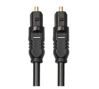 1m 2m 3m 5m CD DVD enchufe chapado en oro Toslink Cable de Audio de fibra óptica Cable Digital SPDIF(1m)