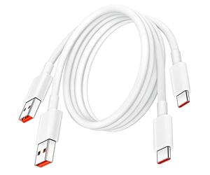 1m 2Pack Cable USB C 120W Carga Rápida para Xiaomi 17T/15T/14T/13T/12T Pro | Cable USB Tipo C Carga Rápida para Redmi Note 17/15/14/13/12/11/10/POCO F9/X8/M8/F8/X7/M7/F7/X6/F6/X5/X4/X3 Pro/Pad 8/7/6/5