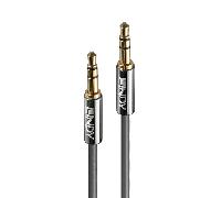 Lindy 35321 cable de audio 1 m 3,5mm Antracita