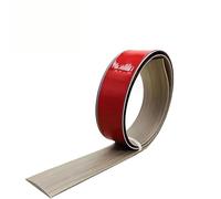 1m*4 Cm PVC Tiras de Transición del Piso,Listones Autoadhesivos Suelo para Puertas Son Adecuados para Transiciones Y Revestimientos Suelos Laminados,Alfombras,Baldosas(GreyWoodGrain,5cm*1.0m)