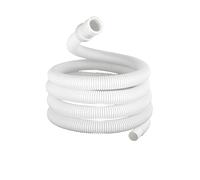 1M-5M 15mm X 16mm White Drain Hose Pipe ，Compatible For Air Conditioner ，Compatible For Washing Maching Inlet Pipe Plumbing Hoses(1m)