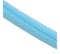 1M/5M, Funda Trenzada Extensible de Pet con Cierre automático, Manguera aislada Flexible, Envoltura Alambre, protección Cable, Tubo calcetín para organizar(Sky Blue,30mm,1 Meter)