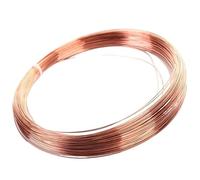 1M/5M T2 alambre de cobre puro bobina de cobre conductor alambre de cobre sólido alambre de cobre superfino, diámetro 0,1 0,2 0,3 0,4 0,5 1,0 1,5 2,0~5mm con longitud 1/5M (Color : 4mm, Size : 1 M