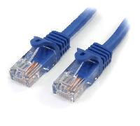 1M CAT 5E BLUE SNAGLESS