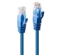 Lindy Cable de Red Rígido UTP Categoría 6 48017 Rojo Azul 1 m 1 Unidad