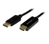 StarTech.com Cable Conversor DisplayPort a HDMI de 1m - Color Negro - Ultra HD 4K ( DP2HDMM1MB )