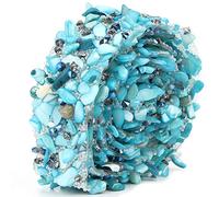 1m DIY Brillante, Accesorio de Decoración de Cinta, Adornos de Piedra Coloridos, Manualidades, Costura, Decoración de Vestido 02 (Tira adhesiva de grava azul de 2 cm de ancho)