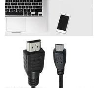 1M HDMI to Micro USB Cable Adapter Male Data Charging Cord Converter Connector