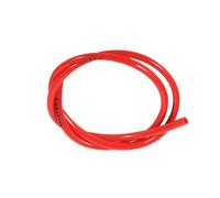 1M Manguera de gasóleo colorida Línea de Tubo de gasolina Motocicleta Dirt Pit Bike ATV Goma universal Rojo Rosa Amarillo Blanco 1m Longitud 4,5 mm Diámetro interior (Roja)