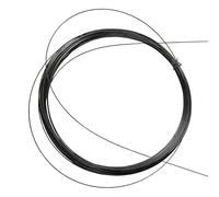 1M Super Elástico Nitinol Aleación Níquel-Titanio Alambre Recto, Filamento Hiperelástico 0.1-1.8MM Negro Super Elástico Pesca Alambre (0.4MMX1M)