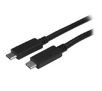 StarTech.com Cable de 1m USB-C con Entrega de Potencia hasta 5A - USB 3.1 de 10 Gbps USB Tipo C Certificado (USB31C5C1M)
