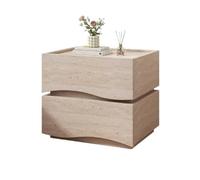 1M2nO3pK Mesita de Noche Mesita de Noche Madera sin asa, Mesa Auxiliar for Sala Estar y Dormitorio(Beige,XL)