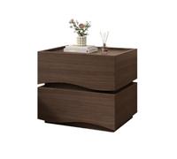 1M2nO3pK Mesita de Noche Mesita de Noche Madera sin asa, Mesa Auxiliar for Sala Estar y Dormitorio(Bruin,Grande)