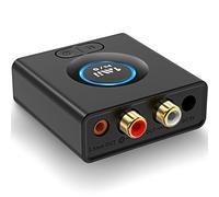 1mii Adaptador Bluetooth para Transmisión de Música al Sistema de Audio, Miilink Adaptador de Audio Inalámbrico para Sistema Estéreo Doméstico, Receptor Bluetooth para Altavoces