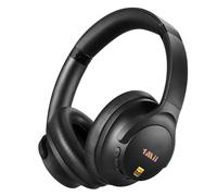 1Mii AI Y8 Cascos Inalámbricos Bluetooth 6.0 Diadema Cancelación de Ruido Activa Híbrida, Auriculares LDAC Hi-Res Audio, 100H de Reproducción, Traducción IA, Chat de Voz, EQ con App Negro
