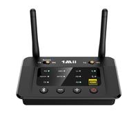 1Mii B03Pro Receptor Bluetooth HiFi, Transmisor Bluetooth 5.3 TV Adaptador Audio con Audiophile ESS DAC & aptX HD/Baja Latencia, Largo Alcance, Salida Entrada Óptica RCA AUX 3.5mm para Estéreo