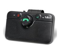1Mii Manos Libres para Coche Bluetooth 6.0 con Siri/Google Voice Assistant | Kit de Altavoz Bluetooth para Coche 5W, Reconexión Automática, Llamadas, Navegación y Música Manos Libres, 35H de Autonomía