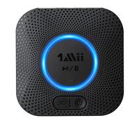 1Mii Receptor Bluetooth 5.3 HiFi, Adaptador Audio Inalámbrico, Salida RCA/AUX 3,5 mm Jack, 3D Surround Música para Estéreo Hogar, Amplificador, Largo Alcance 50m