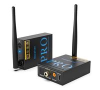 1Mii Transmisor Receptor de Audio Inalámbrico, Transmisión de Audio 2,4GHz, Baja Latencia, Música HiFi de TV/PC a Subwoofer/Altavoces Activos/Estéreo, Conexiones Óptica/Coaxial/3,5 mm/RCA