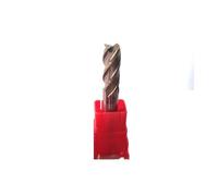 1mm 2mm 3mm 4mm 5mm 6mm vástago 4 flautas HRC55 carburo de tungsteno fresas de extremo plano cuadradas brocas en espiral fresadora CNC(3MM)