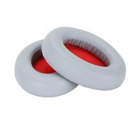 1mor Sonoflow - Auriculares Ohrphen, cojín de piel proteica suave con punto reforzado, fácil de instalar, para el aislamiento del ruido, paquete 2 incluidos, color negro (gris)